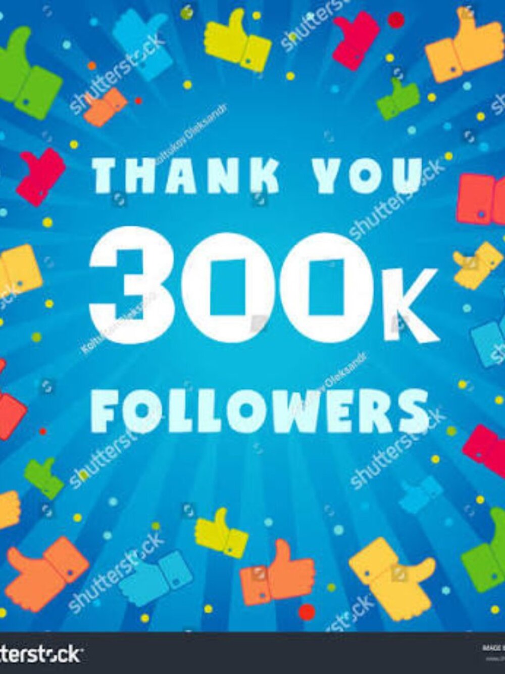 Thank You 300K Followers